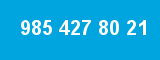 985 427 80 21 985 427 80 21